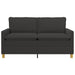 Bank Donkergrijs 156 x 81 x 87,5 cm Stof