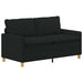 Bank Zwart 156 x 81 x 87,5 cm Stof