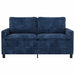 Bank Marineblauw 156 x 81 x 87,5 cm Polyester