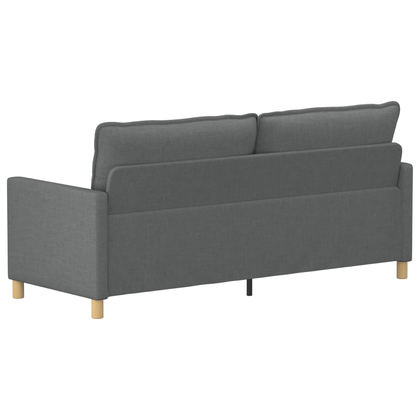 Bank Donkergrijs 196 x 81 x 87,5 cm Stof