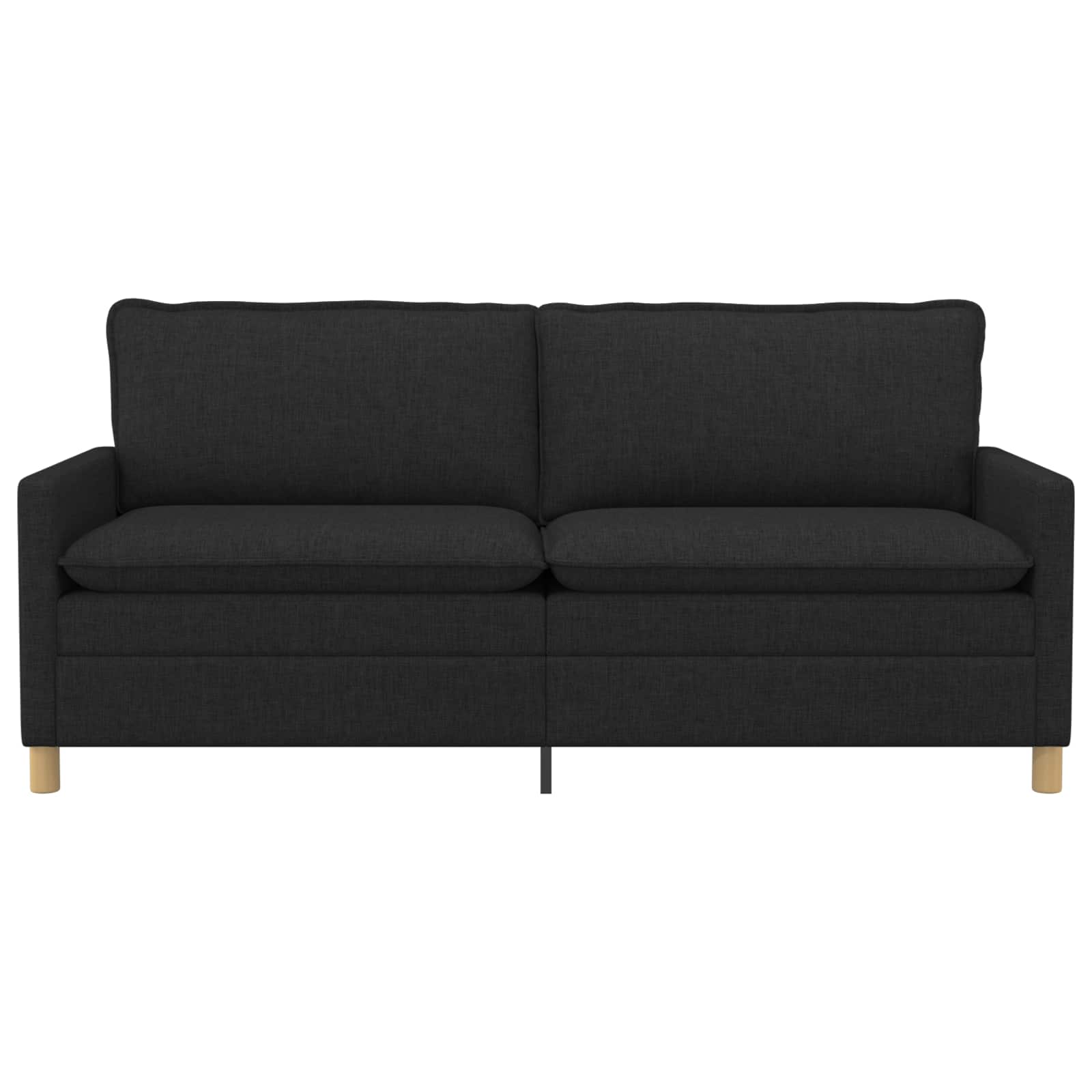 Bank Zwart 196 x 81 x 87,5 cm Stof