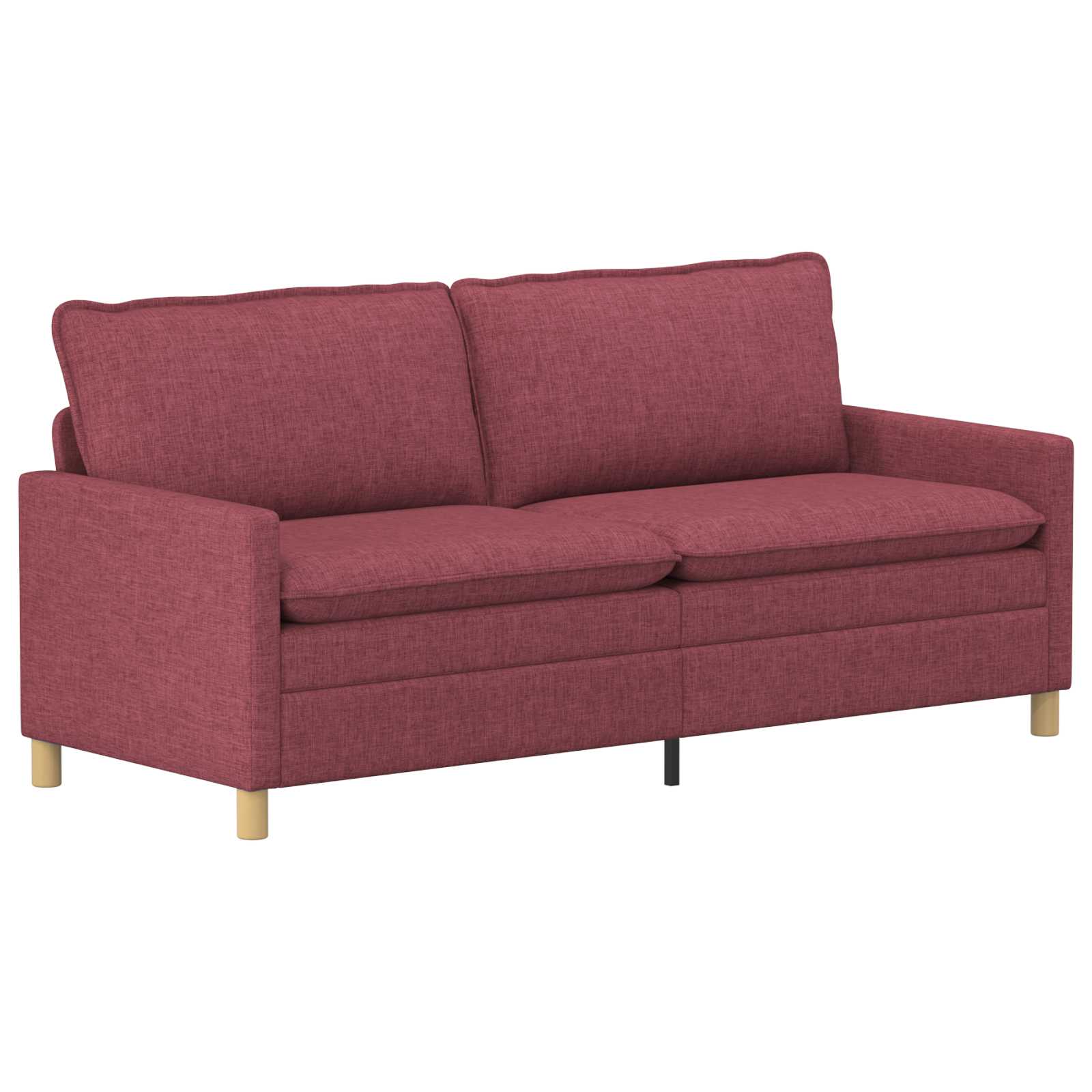 Bank Wijnrood 196 x 81 x 87,5 cm Stof