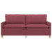 Bank Wijnrood 196 x 81 x 87,5 cm Stof
