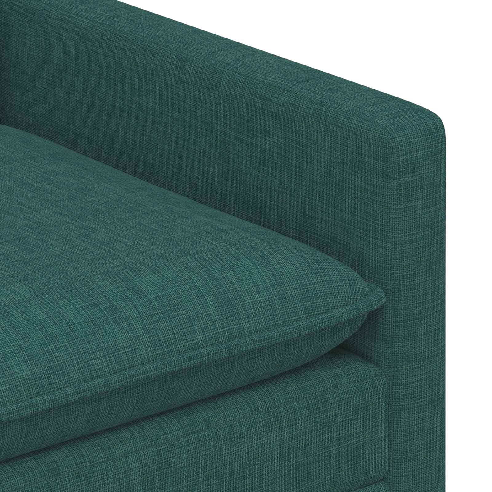 Bank Donkergroen 196 x 81 x 87,5 cm Stof