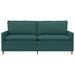 Bank Donkergroen 196 x 81 x 87,5 cm Stof