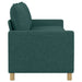 Bank Donkergroen 196 x 81 x 87,5 cm Stof