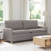 Bank Taupe 196 x 81 x 87,5 cm Stof