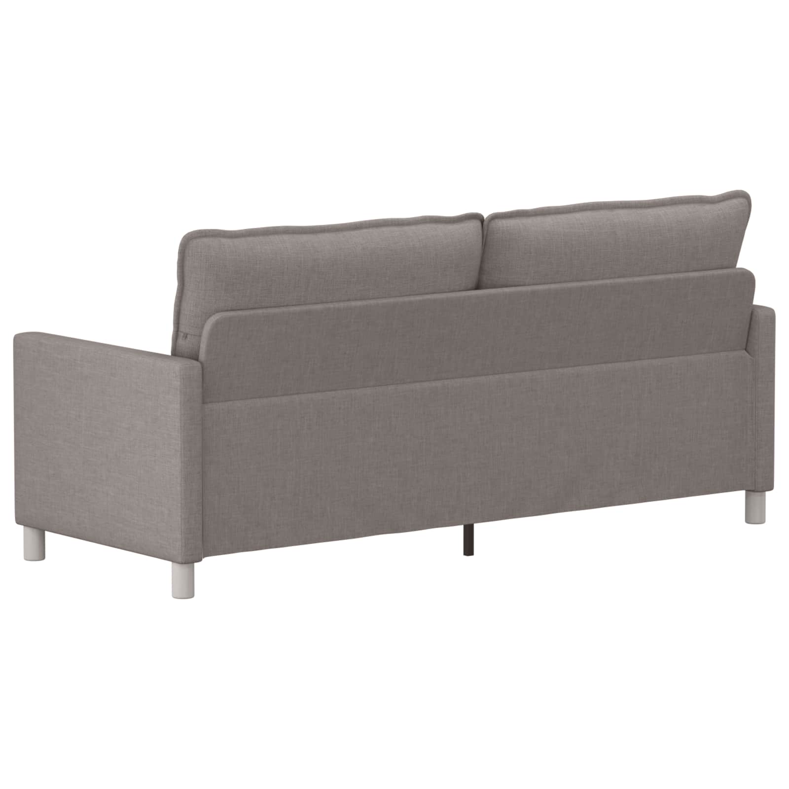 Bank Taupe 196 x 81 x 87,5 cm Stof