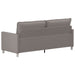 Bank Taupe 196 x 81 x 87,5 cm Stof