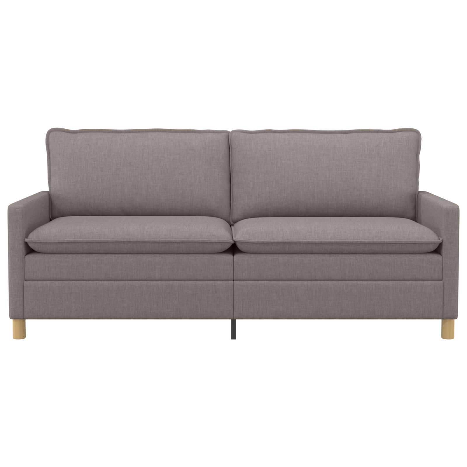 Bank Taupe 196 x 81 x 87,5 cm Stof