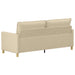 Bank Crèmekleurig 196 x 81 x 87,5 cm Stof