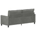 Bank Donkergrijs 196 x 81 x 87,5 cm Fluweel