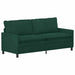Bank Donkergroen 196 x 81 x 87,5 cm Fluweel