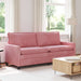 Bank Roze 196 x 81 x 87,5 cm Fluweel