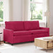 Bank Wijnrood 196 x 81 x 87,5 cm Fluweel