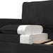 Bank Zwart 196 x 81 x 87,5 cm Fluweel