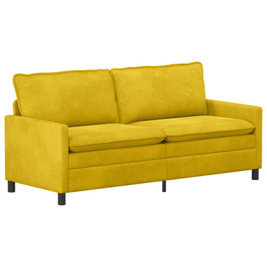 Bank Geel 196 x 81 x 87,5 cm Fluweel
