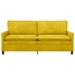 Bank Geel 196 x 81 x 87,5 cm Fluweel