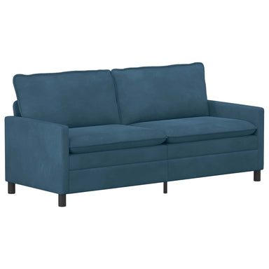 Bank Blauw 196 x 81 x 87,5 cm Fluweel