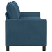 Bank Blauw 196 x 81 x 87,5 cm Fluweel