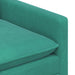 Bank Turquoise 196 x 81 x 87,5 cm Fluweel