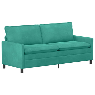 Bank Turquoise 196 x 81 x 87,5 cm Fluweel