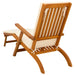 Ligstoelkentingen en opvouwbare zonnebader 55 x 146 x 91 cm