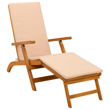 Ligstoelkentingen en opvouwbare zonnebader 55 x 146 x 91 cm