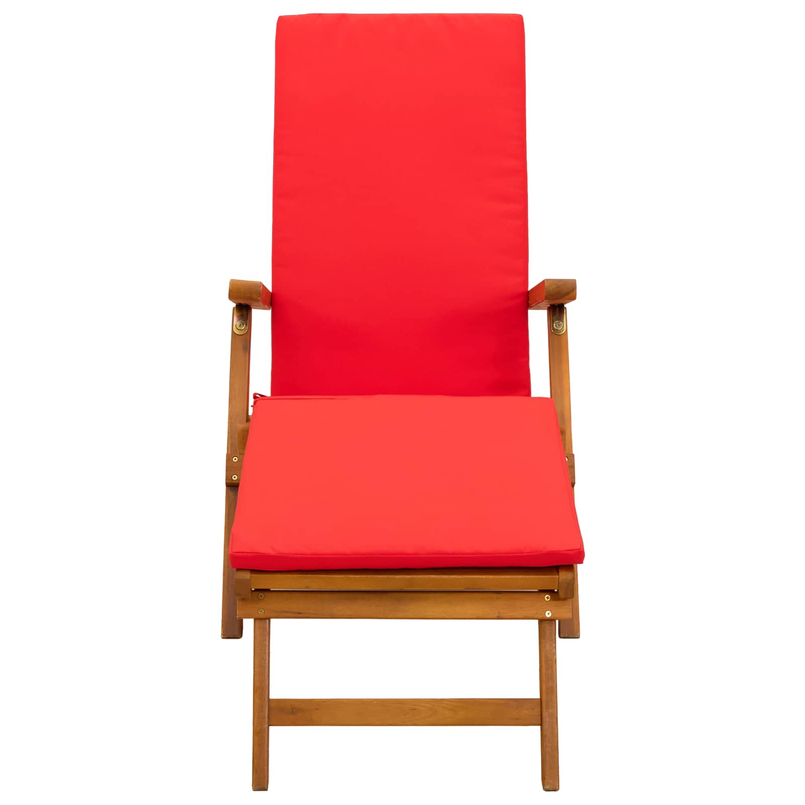 Ligstoelkentingen en opvouwbare zonnebader 55 x 146 x 91 cm
