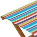 Ligstoel 2 pcs massief eucalyptushout Meerkleurig