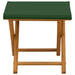 Ligstoel 2 pcs massief eucalyptushout Groen