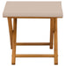 Ligstoel 2 pcs massief eucalyptushout Beige