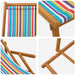 Opvouwbare zonnebed 3 Positie Massief Eucalyptus Hout