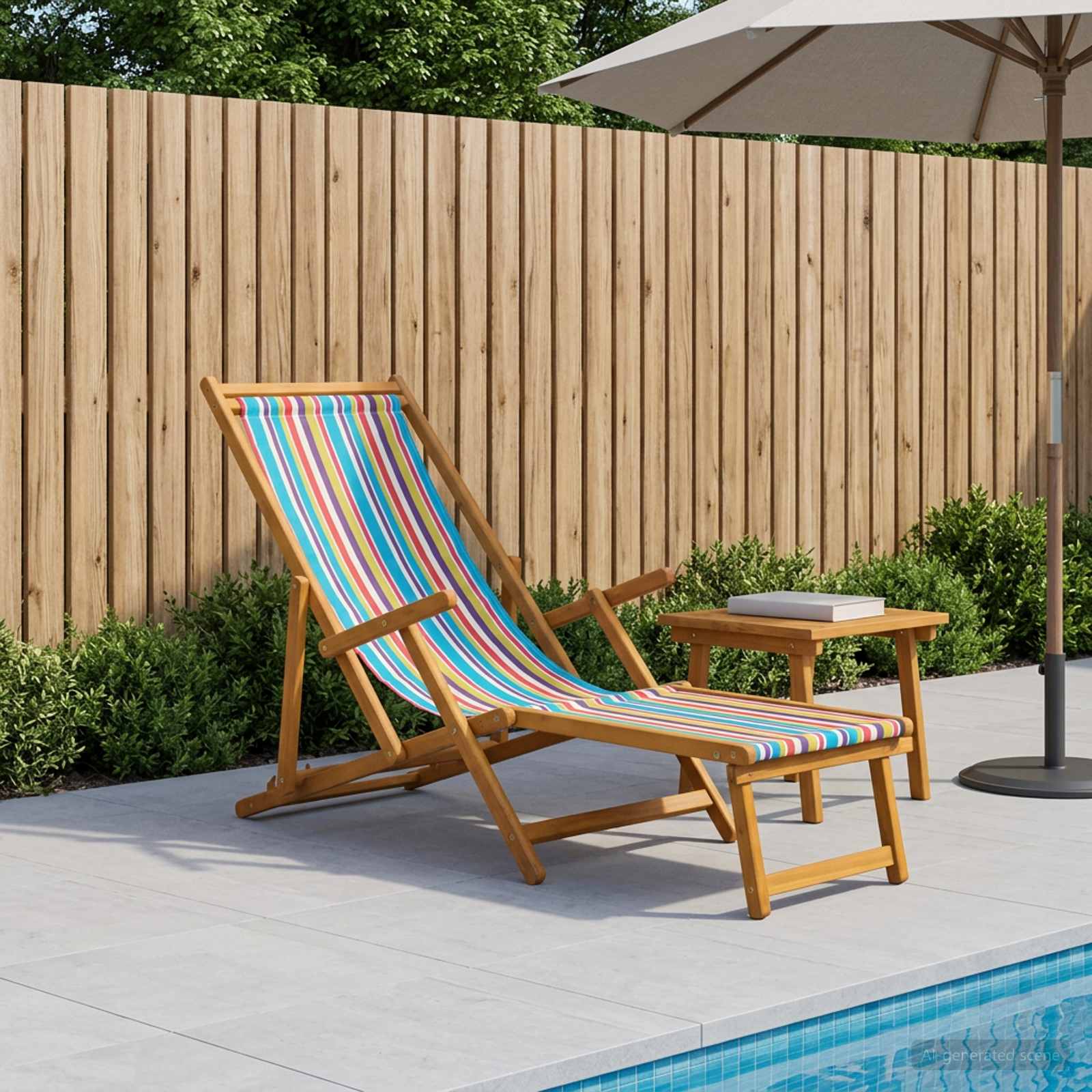 Opvouwbare zonnebed 3 Positie Massief Eucalyptus Hout