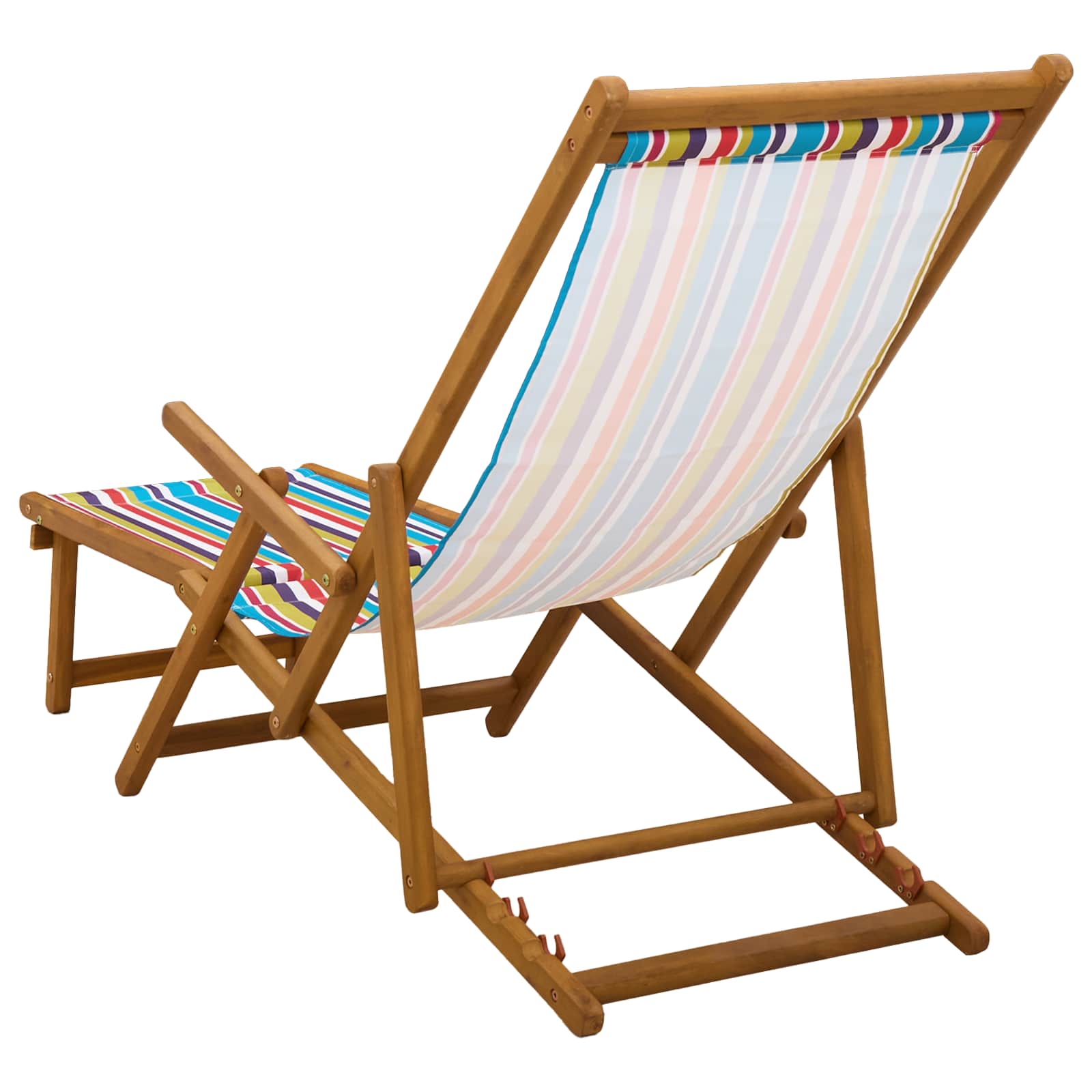 Opvouwbare zonnebed 3 Positie Massief Eucalyptus Hout