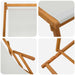 Opvouwbare zonnebed 3 Positie Massief Eucalyptus Hout