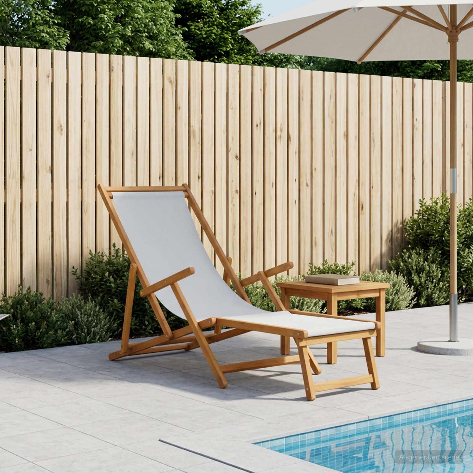 Opvouwbare zonnebed 3 Positie Massief Eucalyptus Hout