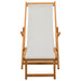 Opvouwbare zonnebed 3 Positie Massief Eucalyptus Hout