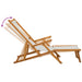 Opvouwbare zonnebed 3 Positie Massief Eucalyptus Hout