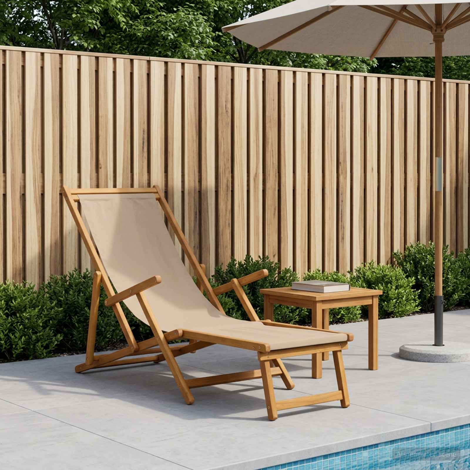 Opvouwbare zonnebed 3 Positie Massief Eucalyptus Hout Taupe