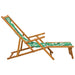 Opvouwbare zonnebed 3 Positie Massief Eucalyptus Hout