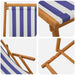 Opvouwbare zonnebed 3 Positie Massief Eucalyptus Hout