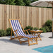 Opvouwbare zonnebed 3 Positie Massief Eucalyptus Hout