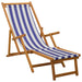 Opvouwbare zonnebed 3 Positie Massief Eucalyptus Hout