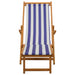 Opvouwbare zonnebed 3 Positie Massief Eucalyptus Hout