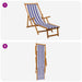 Opvouwbare zonnebed 3 Positie Massief Eucalyptus Hout