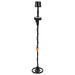 Metaaldetector met LCD-scherm 3 modi 19 cm spoel Zwart
