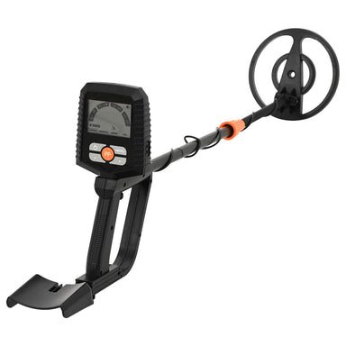 Metaaldetector met LCD-scherm 3 modi 19 cm spoel Zwart