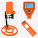 Metalen Detector met LCD Scherm 2 Modellen 19 cm Spoel Geel
