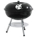 Houtskool Grill Zwart 36,5 x 36,5 x 40 cm